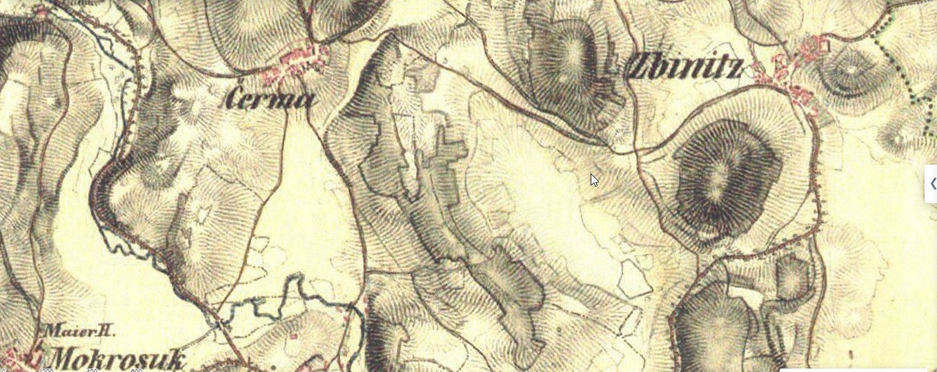 Mokrosuk mapa z 19.stol.